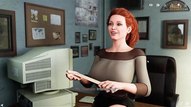 Hot teacher gets 3D fucked after scolding her big ass student