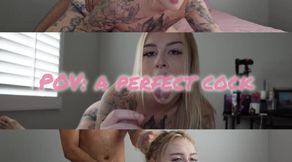 POV a perfect cock makes me squirt