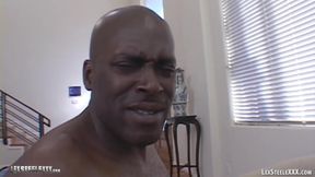 Lexington Steele and Jon Jon Drill Lauren Vaughn