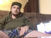 Cum Drinking CEI Reaction FAIL :( I back out this time lol