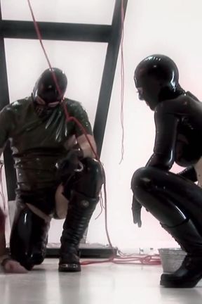 Submissive redhead girl gets fucked and whipped