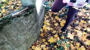 Medieval Wall Tease: Hard Tits Slapped Behind Closed Door