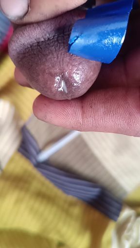 Boy hand job lot of cum