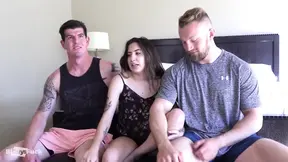 Tattooed Robby V debuts bisexuality with huge cock and big booty