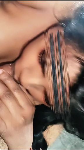 Neha Bhabhi got deepthroated blowjob and cumshot in mouth compilation video with clear Hindi voice   Clip 1