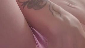 Pink Panty Tease Sensual Pussy Play amp Soft Moans