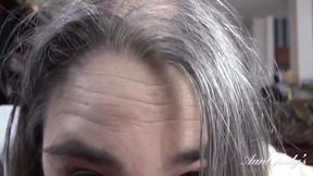 Auntjudys - Your Mature Hairy Step-aunt Grace Serves Your Ice Cream