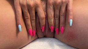 pov big tits bj & cum on face. hot handjob fun. lenushka doll