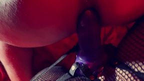 pegging him with my two side strapon