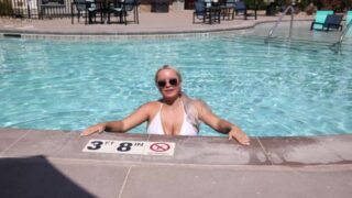 Squirt, cumshot &#8211; POV public of amateur big tits PAWG fucked by big dick