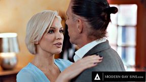 MODERN-DAY SINS - Naughty Wife Kenzie Taylor Sets Up A Hot Threesome With Her Lookalike