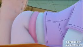 Boruto fuck Hinata at Hokage'_s Office