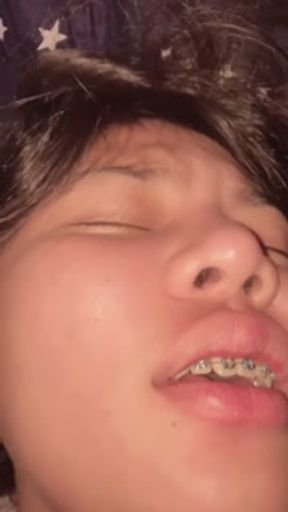 สาวไทย อมสดแตกปากเสียวๆ