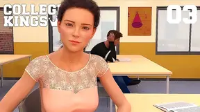 Ms. Denvers Seductive Solo Act in Sheer Lace Stockings