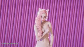 [mmd] Overdose Seraphine Sexy Hot Nude Dance League of Legends Uncensored Hentai
