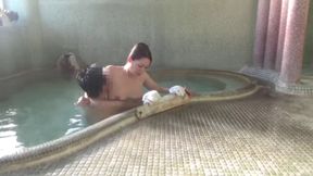 Secluded Mountain Hot Spring Hotel: Reveals Steamy Moments from Mixed Baths