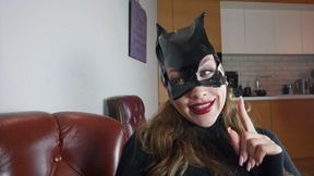 Birthday Slave For Catwoman Olena (From Ukraine) - Stockings Part - Polish Language