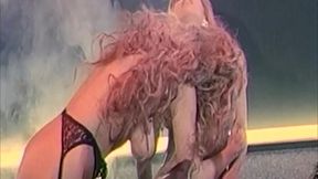 Hot Retro Threesome with Real Pain and Orgasm