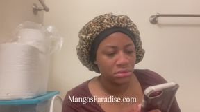 Temptress Mango Ignores you while Scrolling, Sneezing, & Flushing (Nose Blowing, Toilet Fetish Fantasy)