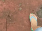 Weewee uli sa vacant lot for the second time.