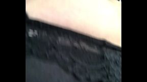 Ensemble noir et porte jarretelles