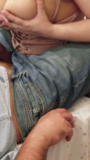 Your Big Dick Can't Handle These Beautiful Big Tits, Lets Try Your Penis Between Boobs And Let Me Give You Titfuck   Clip 2