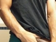 Mall Restroom Jerk Off