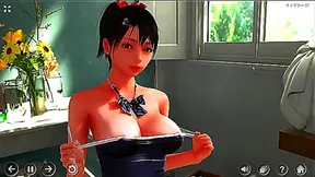 Huge Boobs Steamy Shemale Action – Wild 3D Hentai Encounter