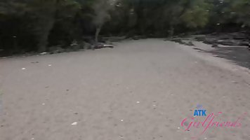 Nice Asian Alexia Anders gets fucked POV near the road