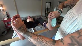 CEO Interview: Foot Worship, Ticklish Soles &amp; a Cock Test Before He's Hired