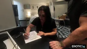 German Bitch Hunter Finds a Busty MILF Who Loves to Get Fucked Hard on Camera