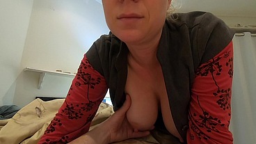 Stepmom helps you with your morning wood (POV) - Erin Electra