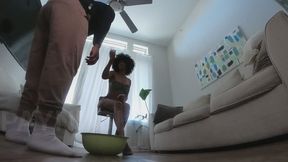 Tiny POV: Watch Me Make My Slave Shave My Giant Ass & Legs Before Fireman Date â€“ Dirty Socks Crush Your Dreams! (GoPro Max)