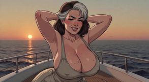 Ai Big Boob Babes on Boats