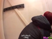 MallCuties - Redhead is fucking for clothes
