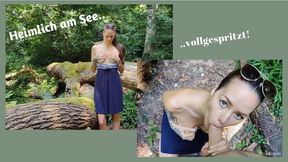 Blowjob direkt am See!