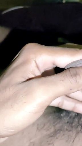 Indian Big Dick Cum Short on Hand