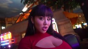 Busty Latina Fucked by Clown in Hotel Room