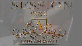 SESSION PART 2 Total lenghts 2:29 minutes  Nylonfeet Nylon Feet Nylontoe Anal Dildo  Slave Bdsm  LADYAMRAPALI  Herrin Mistress Domina
