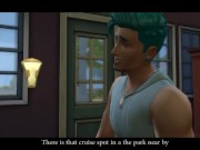 Public Toilet, Park Cruising 3 Hot guys fuck one twink - Sims 4 LuckySleazy