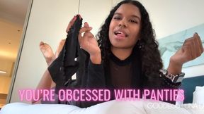 You're obsessed with panties - Femdom POV- Goddess Luna Law know your obsession with panties