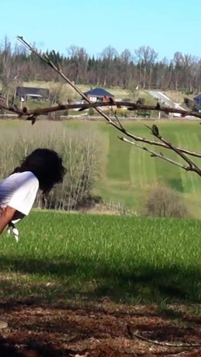 Jaw-dropping moment from &quot;Farmer&#039;s sister fucked by a hiker in a field - wild blowjob and doggy style to cumshot&quot;