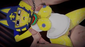 [3d hentai] - ankha  entering the zone  (riding the villager & pov zone dance) (4k/60fps) - (エジプト猫のわからせ)