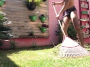 HEAVY SERVICE IN THE GARDEN