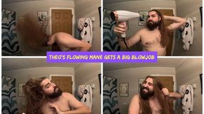 Theo’s Flowing Mane gets a Big Blowjob 4K