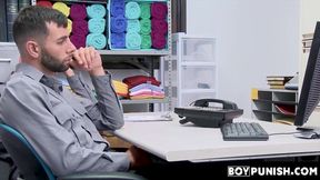 BoyPunish.com - Young man in uniform's teasing and raw, hardcore barebacking by a hor