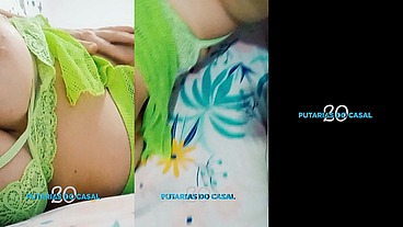 Sensualisando com coroa rabuda e safada