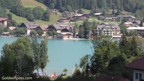 Outdoor lederhosen groupsex