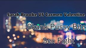 Sarah Brooke vs Carmen Valentina Sex Fight 2 WMV 1080P Version