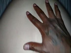 White girl drilled in the ass by a big black cock